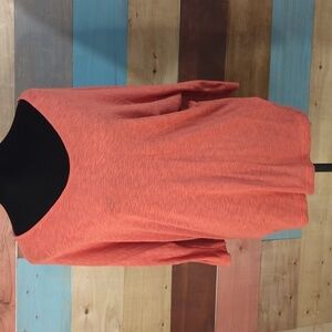 Large slouchy 3/4 sleeve off shoulder blouse